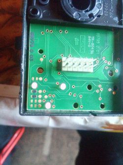 Opel Zafira B 2009 - Schemat przełącznika świateł