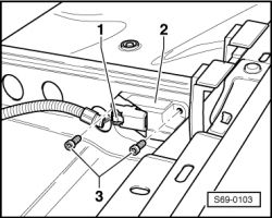 Gdzie Skoda Fabia ma sensor airbag?