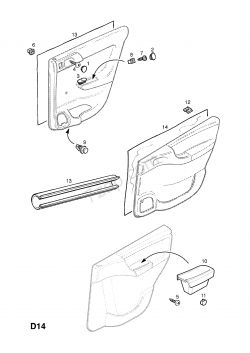 Astra G hatchback: Jak zdjąć tylnie boczki do wymiany głośników?