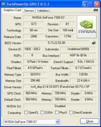 Karta Graficzna PALIT GF 7300GT DDR3 256MB/128BIT SONIC OC + Gwar. Karta Graficzna PALIT GF 7300GT DDR3 256MB/128BIT SONIC OC + Gwar.