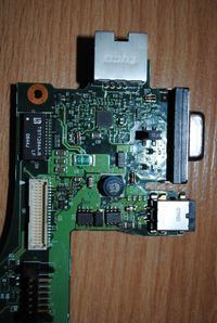Compaq nx7300 - wyłącza się po podłączeniu zasilacza, działa tylko na baterii