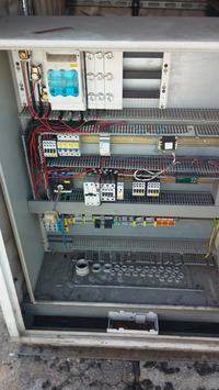 Chłodnia GUNTNER - schemat elektryczny po kradzieży instalacji