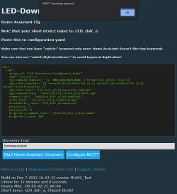 BL602 MagicHome LED Controllers: Discovery Issues and Manual YAML Configuration