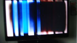 Samsung LE46M87 - brak obrazu, tylko pionowe paski