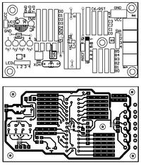 Jak wykonać płytkę testową dla Atmega8 na 1 warstwie? Pierwszy projekt