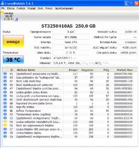 Seagate ST3250410AS - Ostrzeżenie SMART, czy wymienić dysk?
