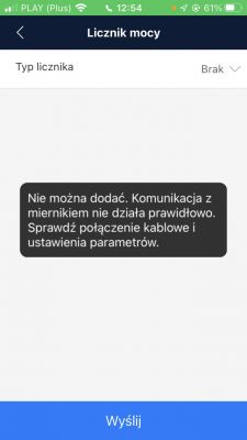 Falownik Huawei Sun2000 + licznik Huawei DTSU-666H
