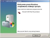 Windows XP - Podłaczenie klawiatury lub myszy USB, instalacja nie Plug'n'Play