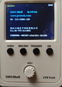 Oscyloskop DSO150 firmware - This board is FAKE !