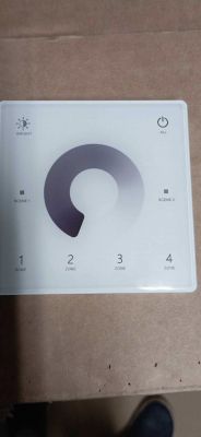 How to pair the SKYDANCE TW1-4 wireless panel for LED control?
