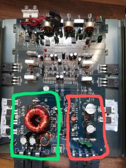 Dlaczego w Logic DBX1002 nie świeci się zielona kontrolka? Problem z REM.