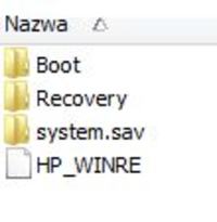 HP 8440p - Po przeniesieniu na drugi dysk nie działa recovery Win7