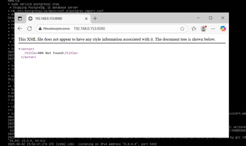 Configuring Nominatim OSM on Docker in Ubuntu Terminal Screenshot of a terminal with commands for installing and configuring OSM Nominatim on Docker in Ubuntu.