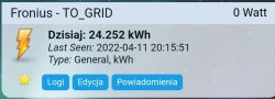 Transmission of readings + calculations to the virtual sensor.