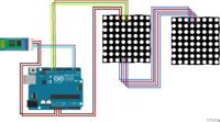 Matryce LED 8×8 MAX7219 sterowane klawiaturą i aplikacja przez bluetooth Matryce LED 8×8 MAX7219 sterowane klawiaturą i aplikacja przez bluetooth