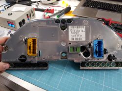 BMW E34 1993 - Licznik, podłączenie lub schemat potrzebny