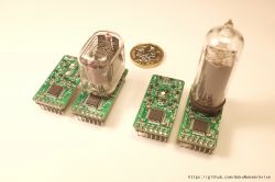 Miniaturowe niedrogie drivery do lamp Nixie