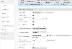 Wi-Fi router settings with SSID interduo.pl.5FD256 and WPA/WPA2 encryption