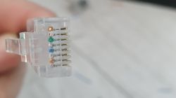 Siec w mieszkaniu po remoncie - kat5e ale laczy tylko 100 lub 10MBps