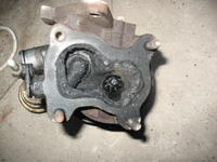 Renault Clio II 1.5dci dymi na biało