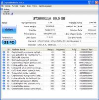 AMD Athlon 2000+XP zawiesza się - diagnostyka sprzętu i dysku Seagate 80GB