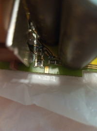 Mercedes W210 - Identyfikacja elementu - moduł sterowania wentylatorem chłodnicy