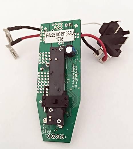 Dremel 8100 - spadek zasilania, awaria elektroniki/ płytki