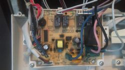 Zmywarka Mastercook ZWE 1445X - schemat elektryczny i obwód zasilania sterownika