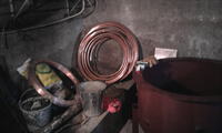 Custom 6mm Sheet Metal Buffer Heat Accumulator for 30KW Wood-Fired Boiler in Basement