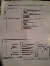 Jak podłączyć sterownik centralnego zamka ZX700 w Seat Toledo 1 (1996)?