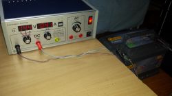 Battery - Charging with a 0-30V 0-10 A laboratory power supply