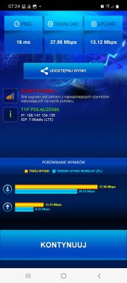 Dobór dostawcy i ulepszenie parametrów internetu w domu w Abisynii: Samsung M51, S20, anteny i BTSy