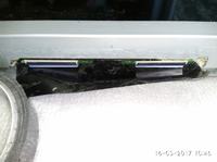 Nietypowy powód awarii - antena wypełniona żołędziami.