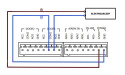 Hikvision DS-KV8113-WME1(B) - zasilanie elektrozaczepu