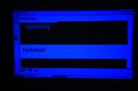 Panasonic PT-AE700 - Pozamieniane kolory Panasonic PT-AE700 - Pozamieniane kolory