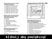 Schemat adaptera do sterowania z kierownicy w Oplu Zafira - trzy kostki