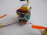 Tricopter sterowany głosem za pomocą smartfona
