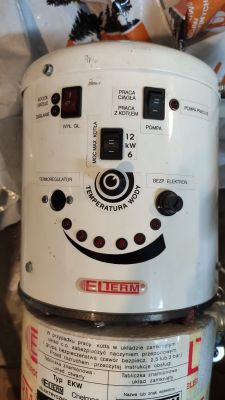 Szukam instrukcji do Elterm EKW Electronic Classic II z 2002 o mocy 9/15kW