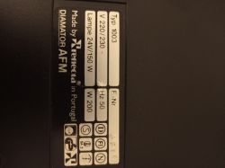 Rzutnik do slajdów z przeglądarka Reflecta Autofokus