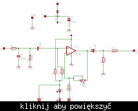 Przedwzmacniacz gitarowy - brak sygnału za rezystorem R1, schemat i wartości