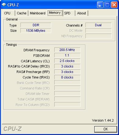 epox 8rda problem bios mały odczyt z pamięci ram