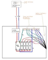 Copper Installation in Old Block of Flats: Connecting 2-Core to 3-Core with Neutral & Grounding