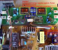 NEC 1701 - brak podświetlenia