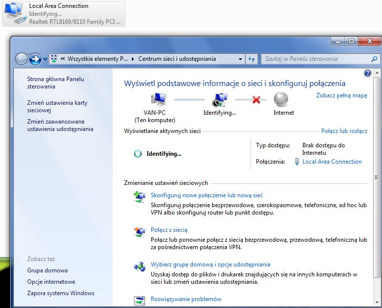 Nie Można Nawiązać Połączenia Ponieważ Komputer Docelowy Aktywnie Go Odmawia Windows 7 - Niemożność połączenia z Internetem. - elektroda.pl