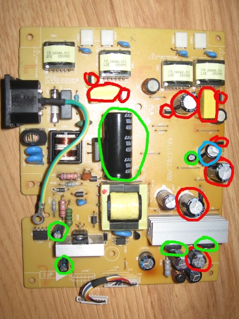 Разборка монитора benq q7t4