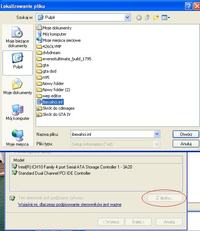 Instalacja sterownika AHCI po instalacji systemu XP Instalacja sterownika AHCI po instalacji systemu XP