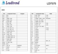 Asus VK191 - uszkodzony zasilacz na LD7575PS
