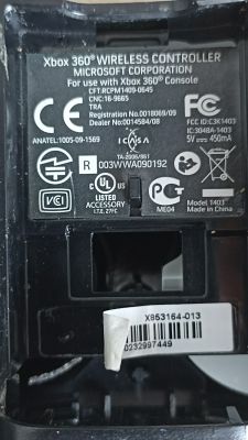 Xbox 360 pad naprawa - prawdopodobnie po zalaniu, nie włącza się.