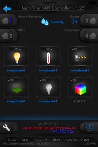 What features should be added to the Tiny OnOff app for iPhone?