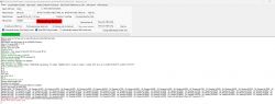 Screenshot of BK7231 Easy UART Flasher software with Reading failed message visible.